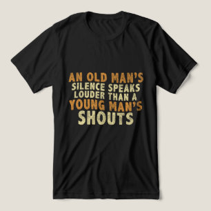 Zeitlose Weisheit - ein Zitat des Alten Tri-Blend Shirt