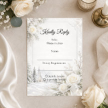 Zeitlose Winterhochzeit