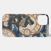 Zeitlose Zeichenfolgen iPhone Hülle (Rückseite (Horizontal))