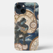 Zeitlose Zeichenfolgen iPhone Hülle (Rückseite)