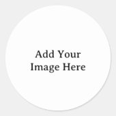 Zeitloser Armaufkleber Runder Aufkleber (Vorderseite)