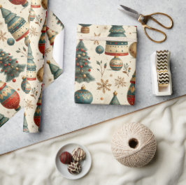 Zeitloser Baum Geschenkpapier