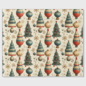 Zeitloser Baum Geschenkpapier (Flach)