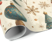 Zeitloser Baum Geschenkpapier (Rolleneckpunkt)