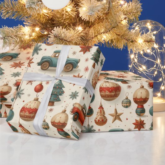 Zeitloser Baum Geschenkpapier (Feiertage)