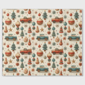 Zeitloser Baum Geschenkpapier (Flach)