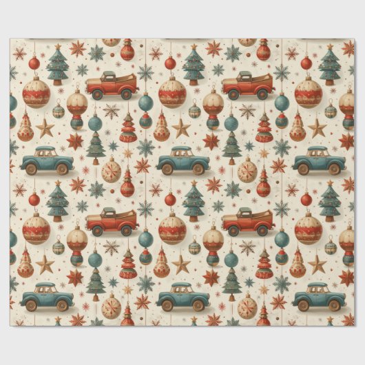 Zeitloser Baum Geschenkpapier (Flach)