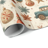 Zeitloser Baum Geschenkpapier (Rolleneckpunkt)