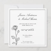 Zeitloser Blendenzustand mit Textkarte Save the Da Date (Vorderseite)