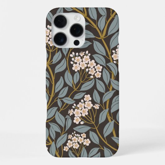 Zeitloser Bloom iPhone Hülle (Rückseite)