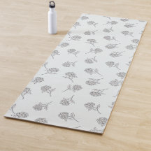 Zeitloser botanischer Bloom Softgrau
