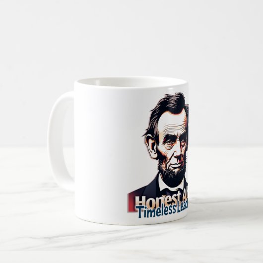 Zeitloser Führer Kaffeetasse (Vorderseite Links)