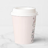 Zeitloser Geburtstagsschrei Pappbecher (Rechts)