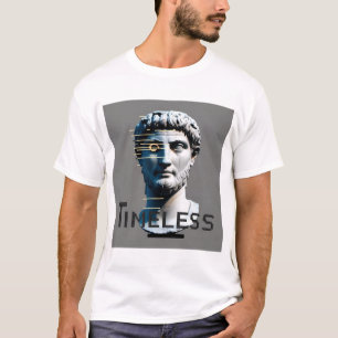 Zeitloser Glitch Statue T - Shirt - Klassische Mee