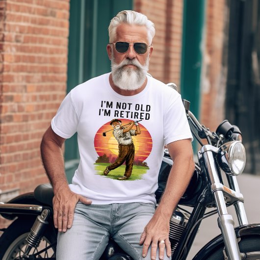 Zeitloser Golfer: Ich bin nicht alt, ich bin müde T-Shirt