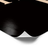 Zeitloser Herbstposter Poster (Ecke)