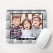 Zeitloser Karierter Mauszeiger für das Foto Mousepad (Mit Mouse)