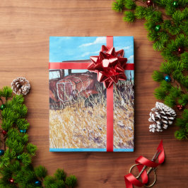 Zeitloser LKW Geschenkpapier