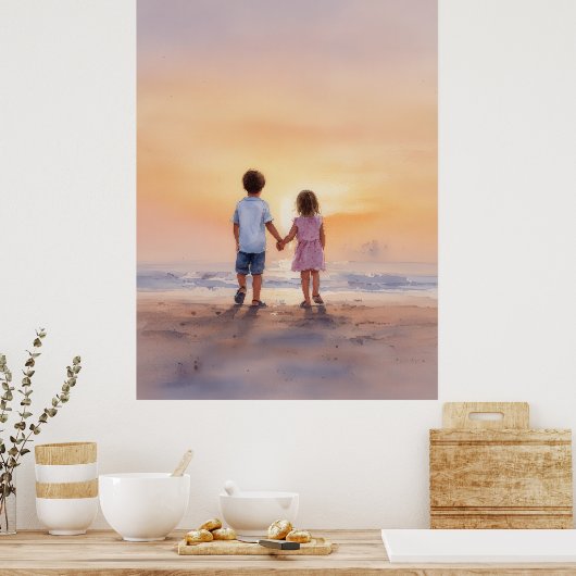 Zeitloser Moment Poster (Küche)