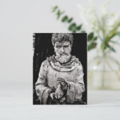 Zeitloser Mönch Postkarte (Stehend Vorderseite)