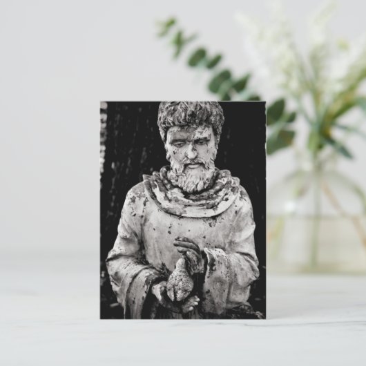 Zeitloser Mönch Postkarte (Stehend Vorderseite)