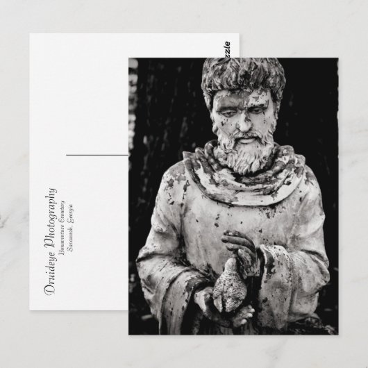 Zeitloser Mönch Postkarte (Vorne/Hinten)