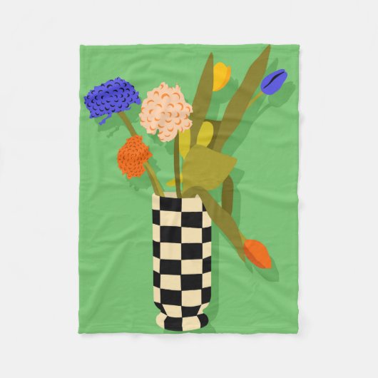 Zeitloser Pott Fleecedecke (Vorderseite)