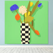 Zeitloser Pott Leinwanddruck (Insitu (Holzboden))