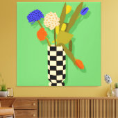 Zeitloser Pott Leinwanddruck (Insitu (Wohnzimmer))