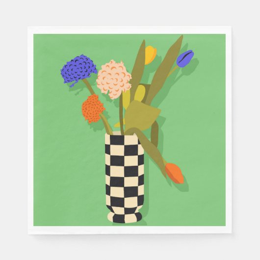 Zeitloser Pott Serviette (Vorderseite)