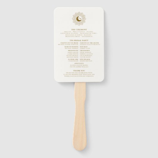 Zeitloser Programmlüfter für Sun und Moon Fächer (Vorderseite)