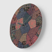 Zeitloser Reiz: Vintage polygonale Uhr (Winkel)