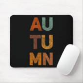 Zeitloser Retro-Fall Top für Frauen Männer Kinder Mousepad (Mit Mouse)