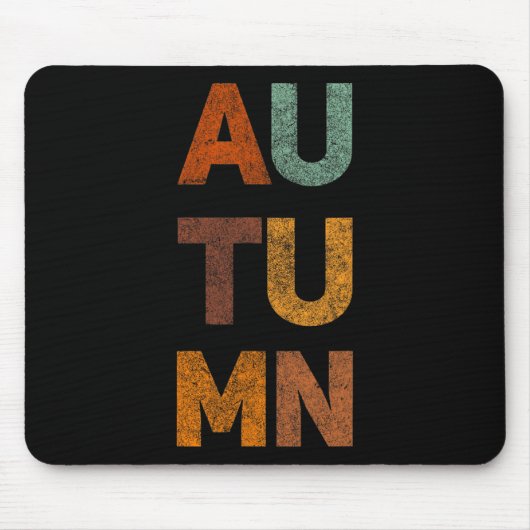 Zeitloser Retro-Fall Top für Frauen Männer Kinder Mousepad (Vorne)