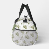 Zeitloser Salbei-Oliv-Wasserfarb-Chic-Name Duffle Bag (Rechts)