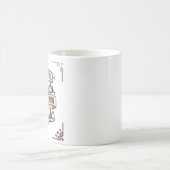 Zeitloser Stil in einer Welt der Trend Kaffeetasse (Mittel)