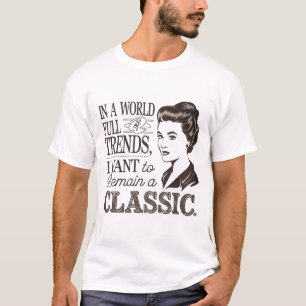 Zeitloser Stil in einer Welt der Trend T-Shirt