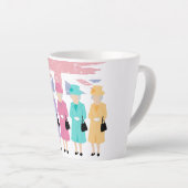 Zeitloser Stil und Grace-RIP Queen Elizabeth II Milchtasse (Rechte Ecke)