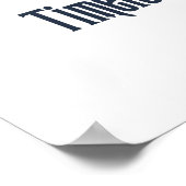 Zeitloser Stil und Grace-RIP Queen Elizabeth II Poster (Ecke)