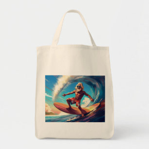 Zeitloser Surfgeist: Senior Wave Rider Tragetasche