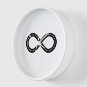 Zeitloser unendlicher Minimalismus Uhr (Winkel)