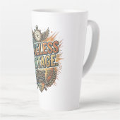Zeitloser Vintage Milchtasse (Rechte Ecke)