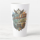 Zeitloser Vintage Milchtasse (Vorderseite)