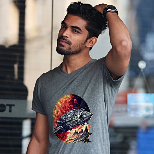 Zeitloses Abenteuer: Steampunk Odyssey T-Shirt