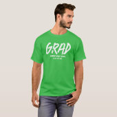 Zeitloses Abschlussfeier-Design T-Shirt (Vorne ganz)
