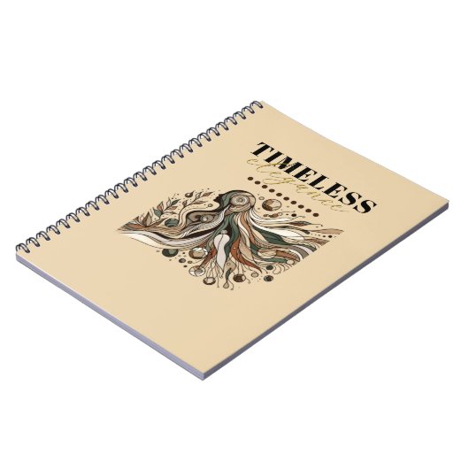 Zeitloses EleganNotebook Notizblock (Linke Seite)