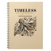 Zeitloses EleganNotebook Notizblock (Vorderseite)