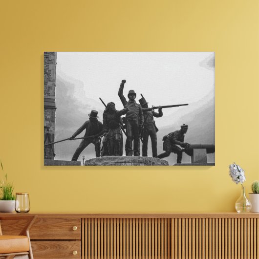 Zeitloses Erbe Leinwanddruck (Insitu (Wohnzimmer))