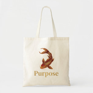 Zeitloses Koi-Geschenk - Symbol der Stärke Tragetasche
