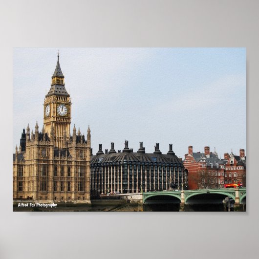 Zeitloses London Poster (Vorne)